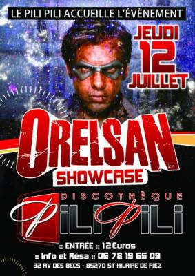 Orelsan en showcase