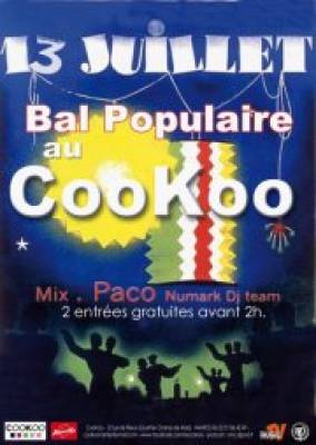 BAL POPULAIRE au CooKoo Mix Paco