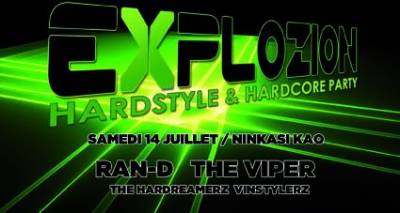 EXPLOZION 8 : 100% HARDSTYLE & HARDCORE PARTY