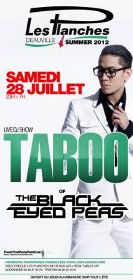 LIVE DJ SHOW TABOO OF THE BLACK EYED PEAS