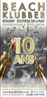 Les 10 ans du Beach Klubber // White&Gold party