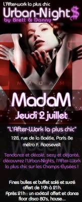 AFTER WORK @ MADAM