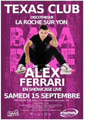 ALEX FERRARI / SHOWCASE LIVE @ TEXAS CLUB