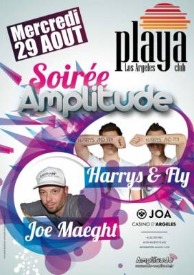 soirée webradio amplitude Joe Maeght & Harrys and Fly