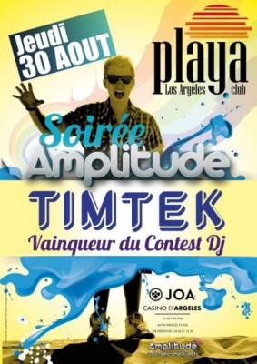 soirée webradio amplitude DJ Timtek