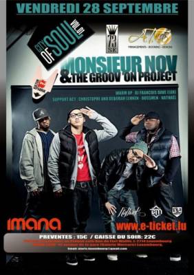 Monsieur Nov & The Groov’On Project