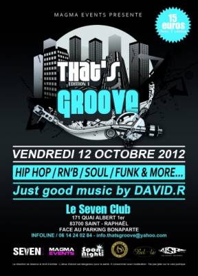 THAT’S GROOVE – EDITION 1