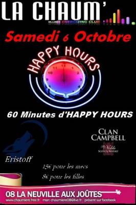 Soirée happy hours