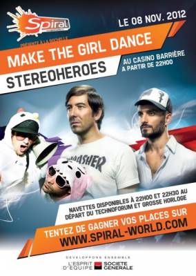 Make The Girl Dance & StereoHeroes @ Le Diane’s, Casino Barrière, La Rochelle