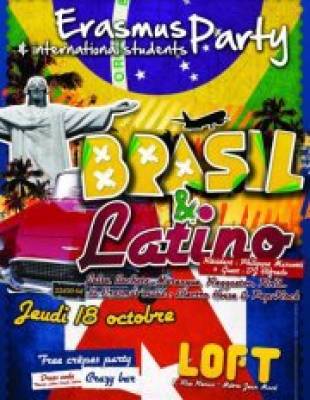 Erasmus Party – BRASIL & LATINO