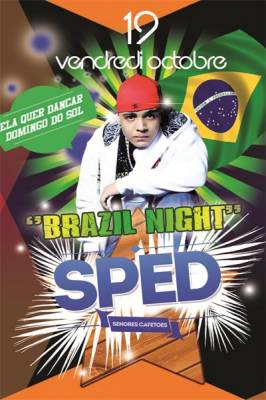 BRAZIL NIGHT – SPED – SENORES CAFETOES
