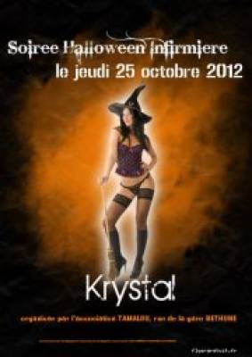 Soirée halloween infirmière