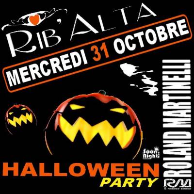 HALLOWEEN PARTY by Dj Roland M  @ Rib Alta