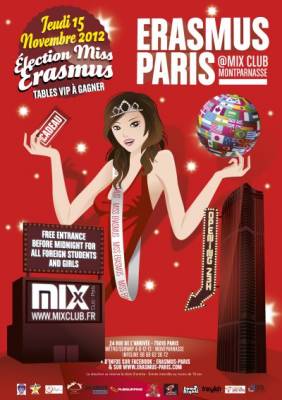 Erasmus Paris : Miss Erasmus