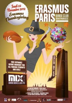 Erasmus Paris : THANKSGIVING