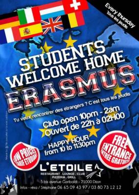 STUDENTS WELCOME HOME ERASMUS