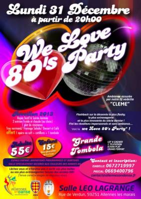 WE LOVE 80’S PARTY