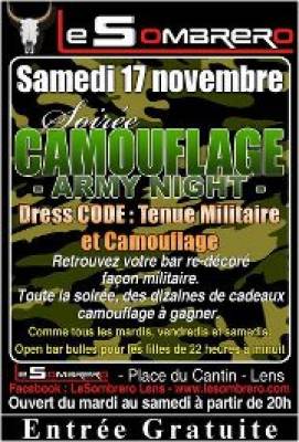 Soirée CAMOUFLAGE
