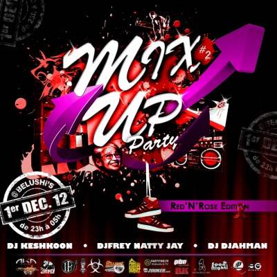 MIX UP PARTY #2 – RED’N’ROSE EDITION