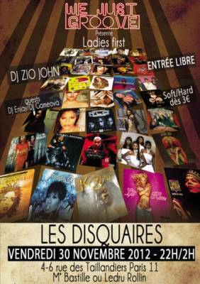 We Just Groove 7 – Soirée HIP HOP Ladies First!