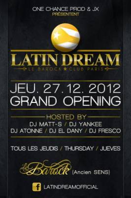 Grand Opening  Latin dream