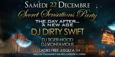 Secret sensations party the day after edition
