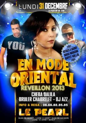 EN MODE ORIENTAL REVEILLON 2013