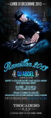 L’INCROYABLE REVEILLON 2013 AVEC DJ ABDEL @ OZU