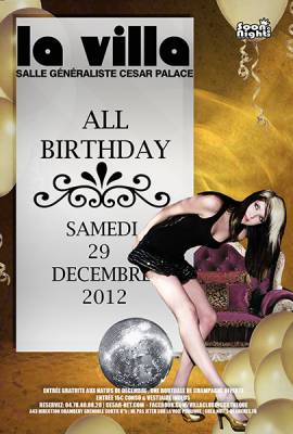 ALL BIRTHDAY DECEMBRE