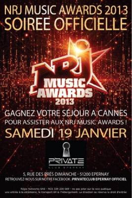 Soirée NRJ music award