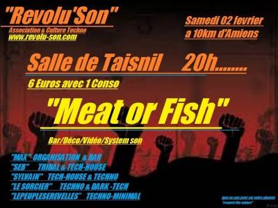MEAT OR FISH – 1ère soirée de REVOLU’SON