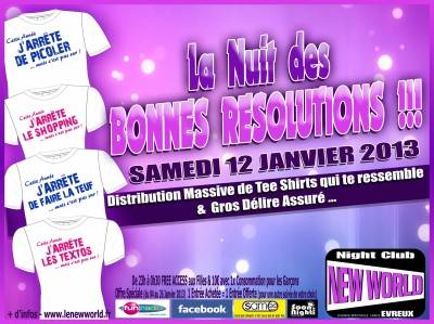 LA NUIT DES BONNES RESOLUTIONS