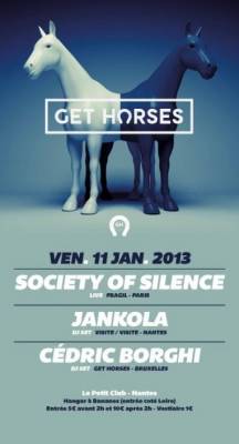 GET HORSES 3 # SOCIETY OF SILENCE *LIVE* / JANKOLA / CÉDRIC BORGHI