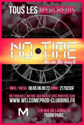 Chaque mercredi c’est la NO TIME @ MADAM