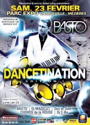 DANCETINATION 2013 :BASTO AU PARC DES EXPOS