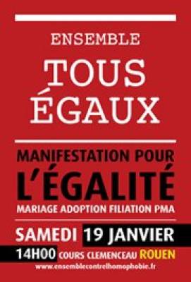Manifestation pour l’égalité