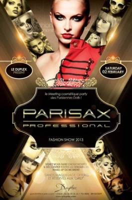 PARISAX PROFESSIONAL – FASHION SHOW 2013