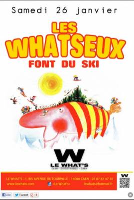 Les Whatseux font du ski