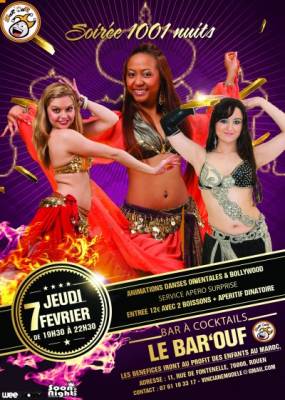 Soirée 1001 NUITS au Bar’Ouf