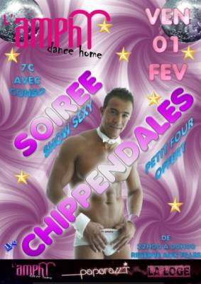 ☆ SOIREE CHIPPENDALES @ L’AMPHY ☆
