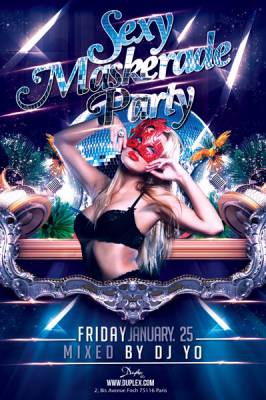 SEXY MASKERADE PARTY