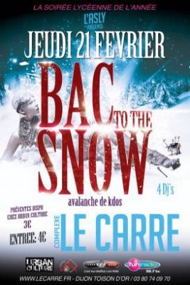 BAC TO THE SNOW
