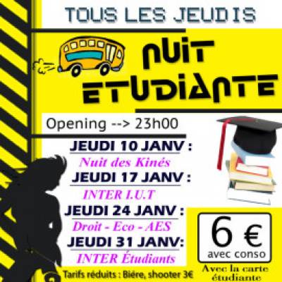 Soirée Inter Étudiants