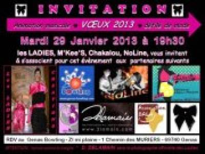 VOEUX communs des Ladies, M’Kee’S, Chakalou, NoLine…