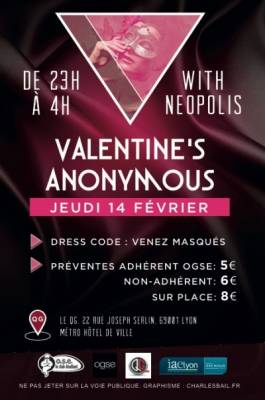 Valentine’s anonymous
