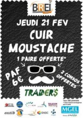 Soirée Cuir Moustache by BREI Nancy