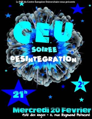 Soirée désintégration CEU