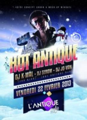 HOT ANTIQUE – GUEST DJ K-MAL ( ZOO CLUB-BALROOM )