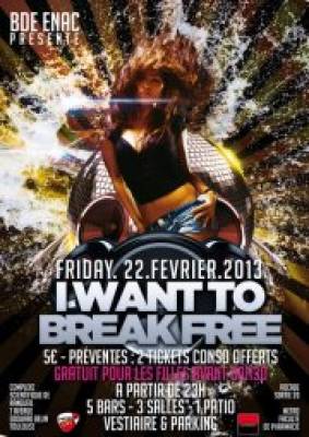 I want to break free