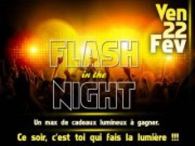 FLASH IN THE NIGHT